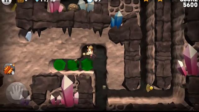 Boulder Dash-30th Anniversary IOS/ANDROID GAMEPLA смотреть онлайн