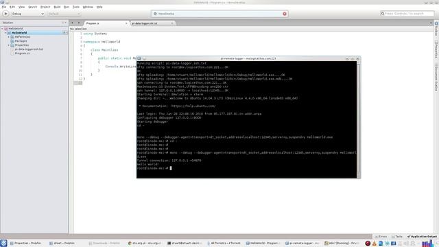 SSH Debugger for Monodevelop & Xamarin Studio (Raspberry Pi, Docker, Remote Hosts) смотреть онлайн