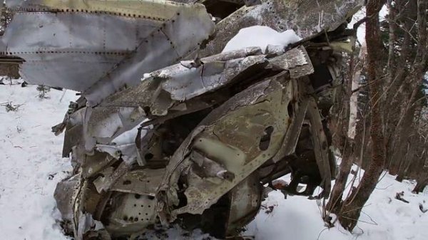 УПАВШИЙ САМОЛЕТ ГОРА ЛЫСЫЙ ДЕД ПРИМОРЬЕ/FALLEN AIRPLANE MOUNTAIN BALD GRANDFATHER PRIMORYE