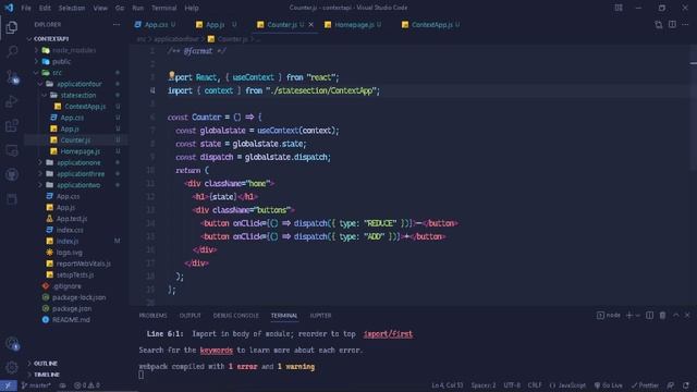 State management with context api смотреть онлайн