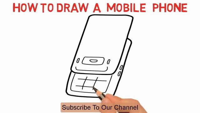 Mobile Sketch Picture | How to draw Mobile Phone Sketch Picture latest video demo Tutorial смотреть онлайн