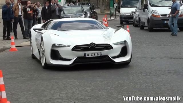 Citroen GT start up + HUGE sounds !!! смотреть онлайн