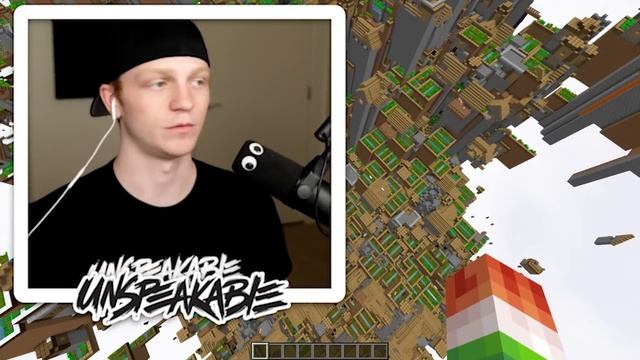 WORLD'S BIGGEST MINECRAFT VILLAGE! *LEGIT* смотреть онлайн