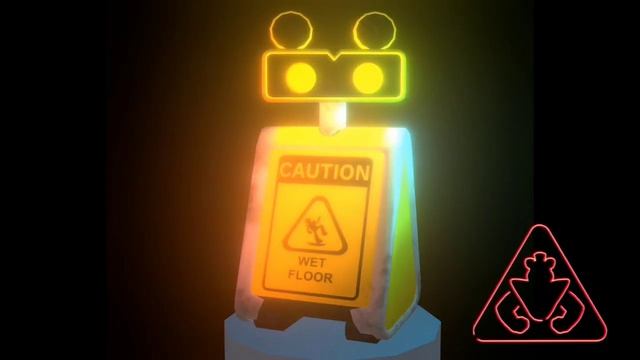 FNAF SECURITY BREACH CLEAN BOT MODEL PRISMA 3D смотреть онлайн