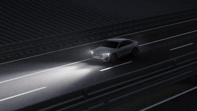 Audi e-tron Sportback - Digital Matrix LED functions смотреть онлайн