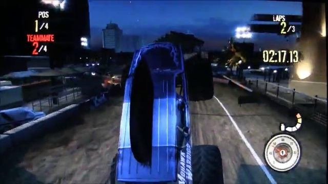 Monster Jam Path of Destruction Gameplay PS3 Part 28 смотреть онлайн