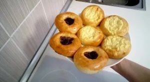 Нежнейшие ватрушки с творогом и с повидлом Невероятное тесто! Лучший рецепт!