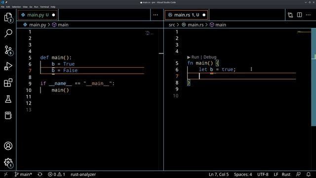 Learn Rust Through Python: Rust vs. Python: Data Types смотреть онлайн