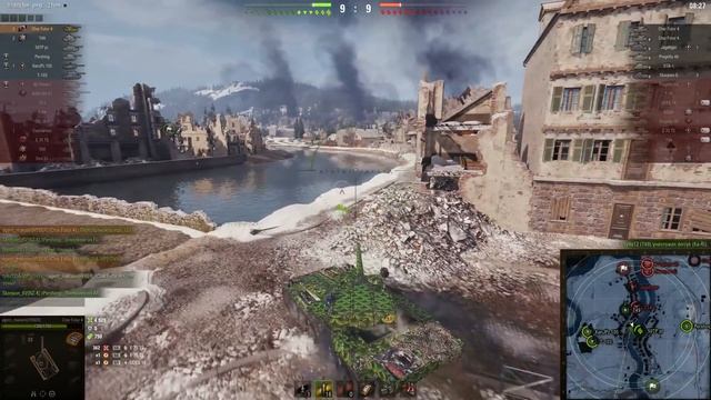 В БОЛЬ? Выпуск №202 ? ФУТЮРИСТИЧНАЯ ЗАРУБА? Char Futur 4 на Эрленберге [World Of Tanks]