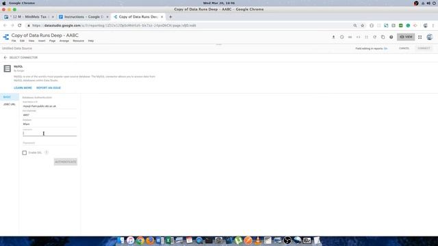 Connect MySQL Database to Google Data Studio смотреть онлайн