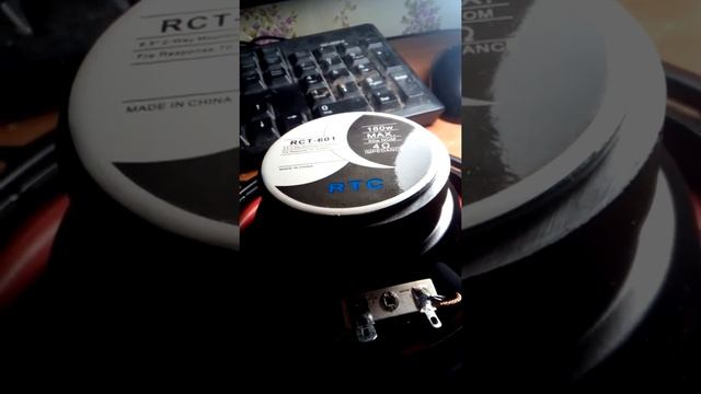 Китайский динамик RTC-601. смотреть онлайн