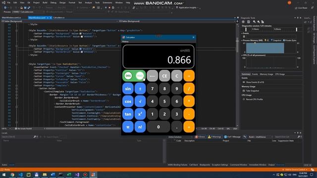 Калькулятор Calculator WPF C# Source