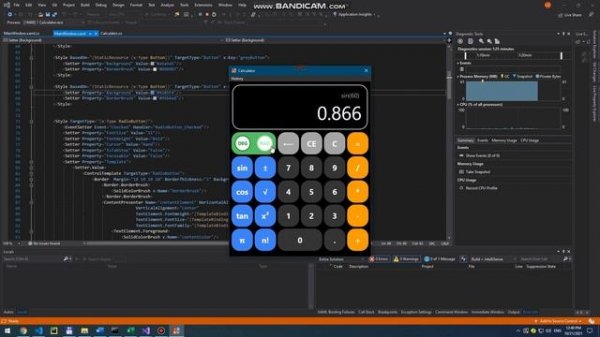 Калькулятор Calculator WPF C# Source