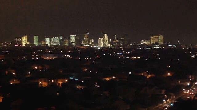 Paris La Défense vue de nuit 12/11/2015 смотреть онлайн