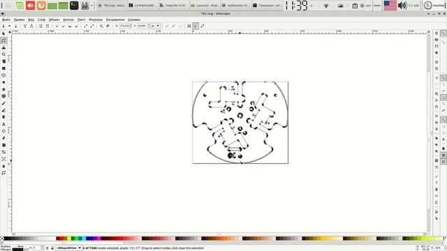 Free and fast G-codes creation for milling machine / Быстрое генерирование G-кодов для фрезерного смотреть онлайн