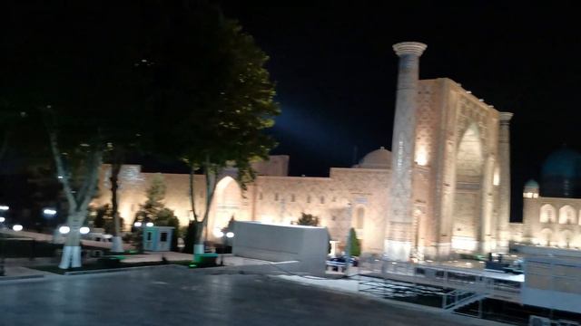 Самарканд. Регистан. Репетиции 07.08.19 - 2 смотреть онлайн