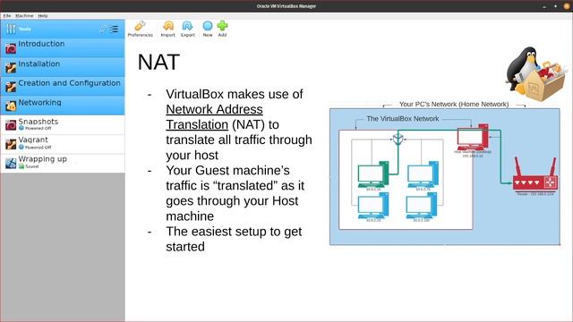 Overview of VirtualBox Networking Options | Virtualization for Hackers смотреть онлайн