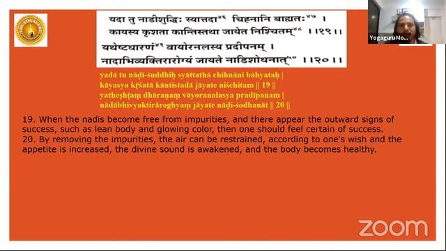 Hatha Pradipika Chapter 2, Shatkarma And Pranayama