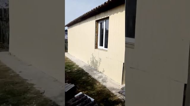 Закончил обшивать стену профлистом. смотреть онлайн