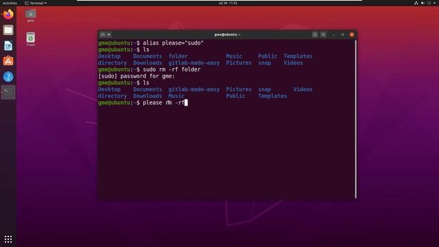 How to set a sudo alias смотреть онлайн
