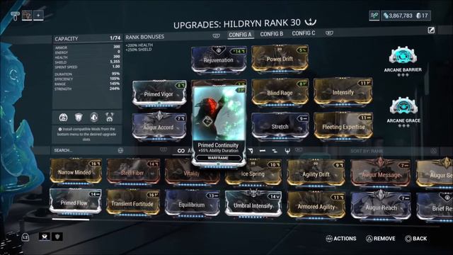 Warframe Hildryn build 2019 смотреть онлайн