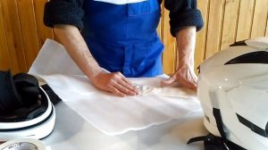 Как уменьшить размер мотошлема к примеру из M в S.