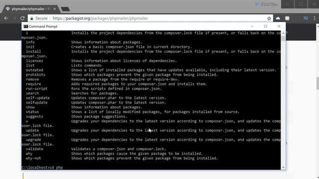 How to Install Composer on Windows смотреть онлайн