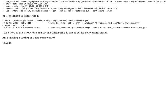 Unix & Linux: Clone a repo from github on RHEL 5 смотреть онлайн