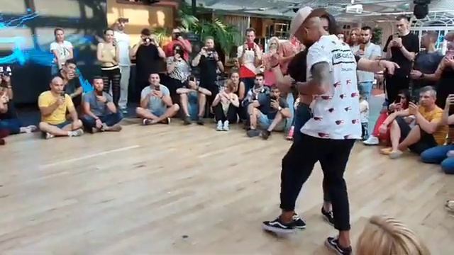 Albir Rojas Kizomba dance 2019,KNG festival Odesa, with Daria Savran смотреть онлайн