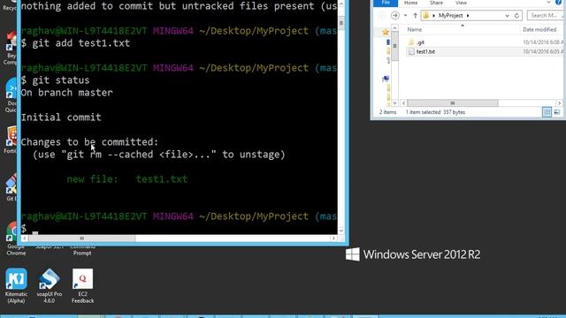 Git and GitHub Beginner Tutorial 3 - Getting started - Install Git windows смотреть онлайн
