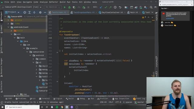 #kotlin #kmm Multiplatform Live Coding w/ Android, #JetpackCompose: Shared Composables смотреть онлайн