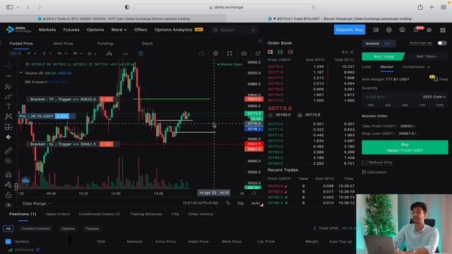 How to trade Future & Options in Crypto ? | DELTA EXCHANGE смотреть онлайн