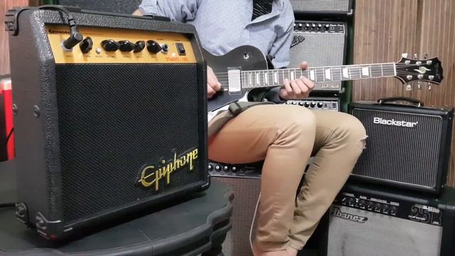 Epiphone 10s Amplifier (Amp Test / Demo) смотреть онлайн