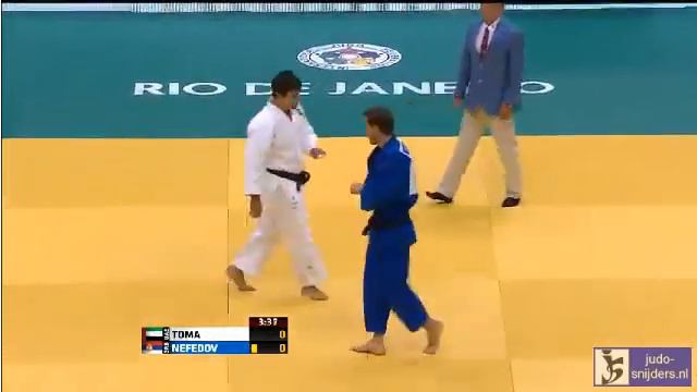 Judo 2013 World Championship Rio De Janeiro: Toma (UAE) - Nefedov (SRB) [-81kg]