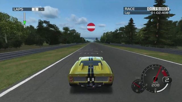 Forza Motorsport 2: Ford GT40 MKII Top Speed Run смотреть онлайн