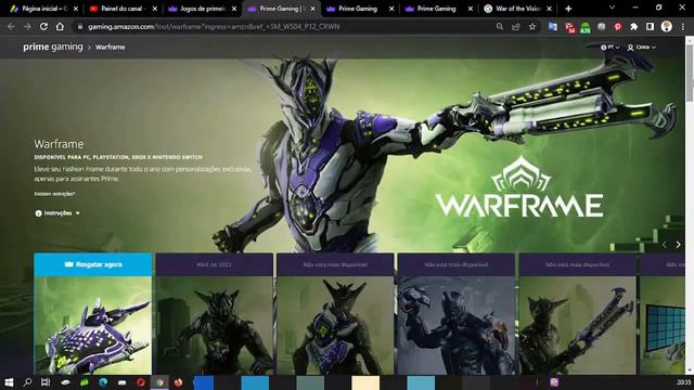 COMO RESGATAR ITEM EXCLUSIVO WARFRAME NO PRIME GAMING - MARÇO ♡ ♥ смотреть онлайн