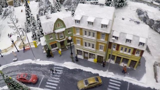 Зимний макет железной дороги №2#ХОЧЕТЬСЯСНЕГА