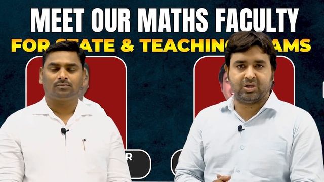 Meet our Maths Faculty for State Gov. & Teaching Exams || Target UPP/UPSI/UPTET/STET/CTET & Others смотреть онлайн