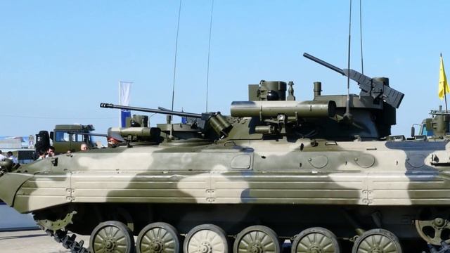 Государственные испытания БМП-2М с боевым модулем «Бережок» заканчиваются смотреть онлайн