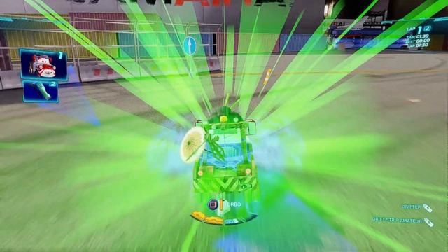 Cars 2 The Video Game | Mater Kabuki - Battle Race (Impact Mine) | Runway Tour смотреть онлайн