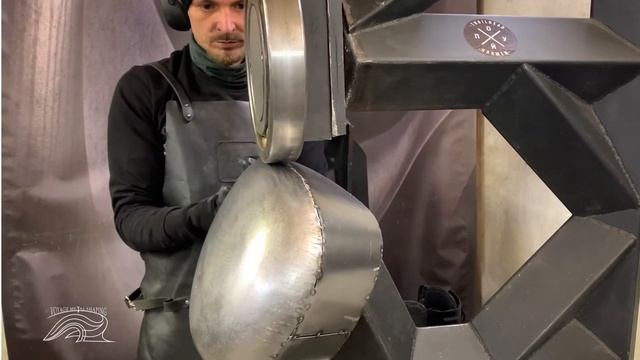 Бак фисташка из стали.Making Steel Gas Tank. Metalshaping.