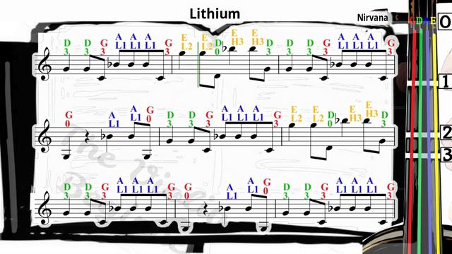Lithium | Nirvana | Violin SHEET MUSIC [With Fingerings] [Level 5] смотреть онлайн