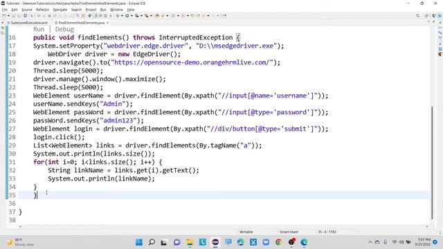 What is findElement and findElements Methods | findElement and findElements Methods in Selenium смотреть онлайн