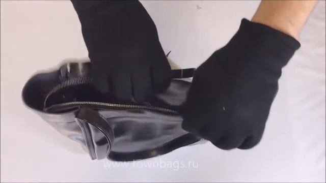 Сумка-трапеция 919 Black для колледжа смотреть онлайн