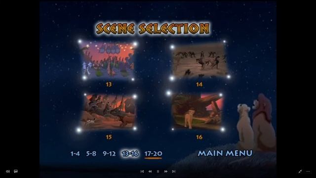 The Lion King II: Simba's Pride UK DVD Menu Walkthrough (2004) смотреть онлайн
