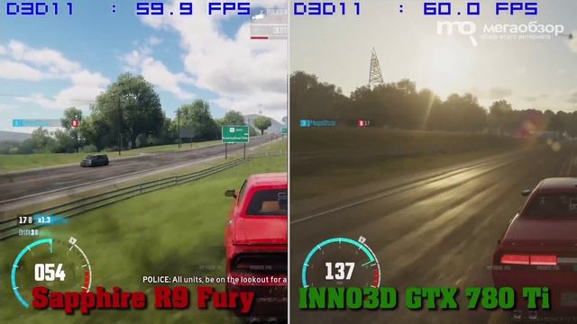 The Crew: Radeon R9 FURY и GeForce GTX 780Ti смотреть онлайн