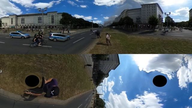 360 Grad:LKW Brand in Berlin/Friedrichshain смотреть онлайн