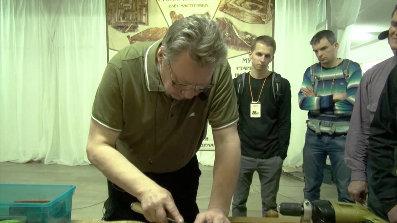 "Заточка полукруглых стамесок" - Алексей Корюкин [Фестиваль Столярного Дела 2016] смотреть онлайн