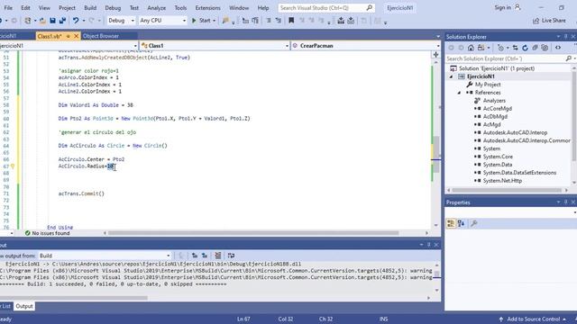 Curso :Programación Autocad- 12 EjercicionN1 Parte2 смотреть онлайн