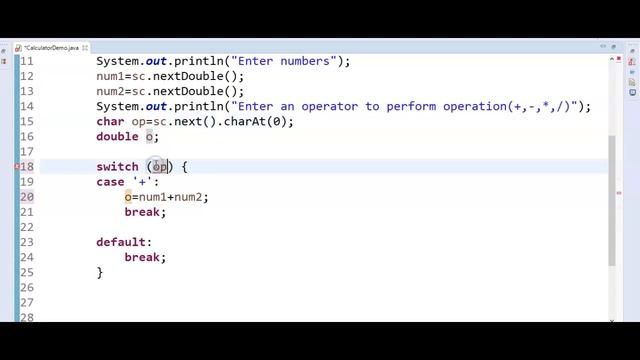 Java calculator program with explanation смотреть онлайн